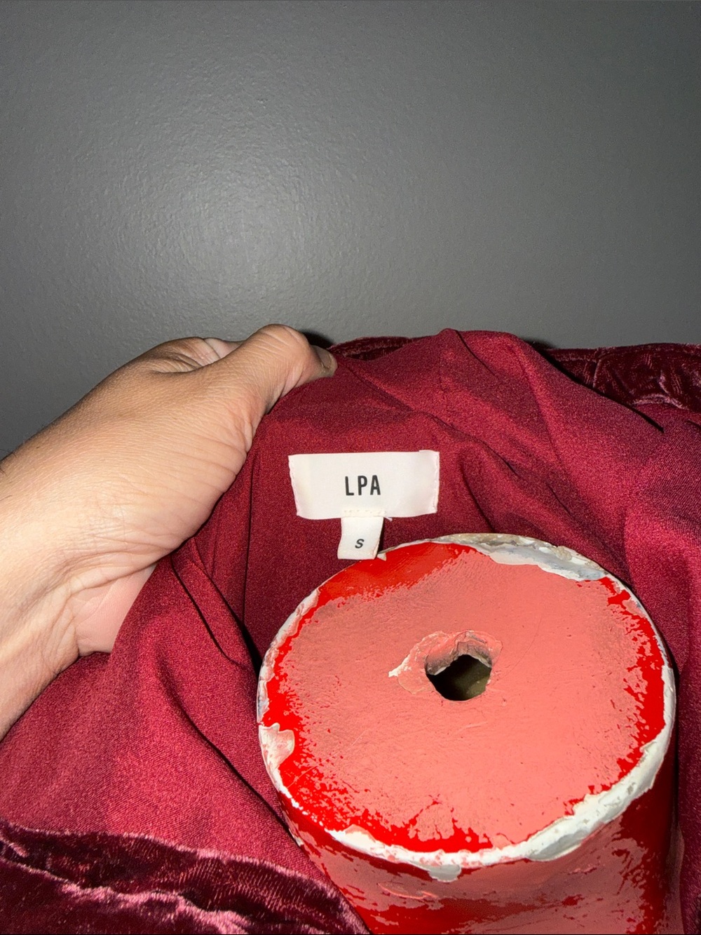 LPA velvet puffer jacket - Picture 3 of 4